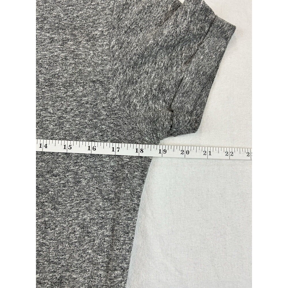 Z Supply Shirt Dress Womens Medium Gray Short Sleeve - Picture 3 of 8